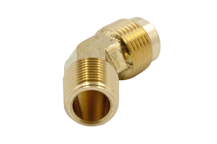 brass 45 degree elbow