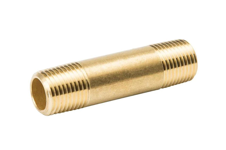 brass long nipple