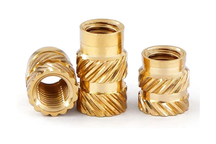 brass knurling inserts